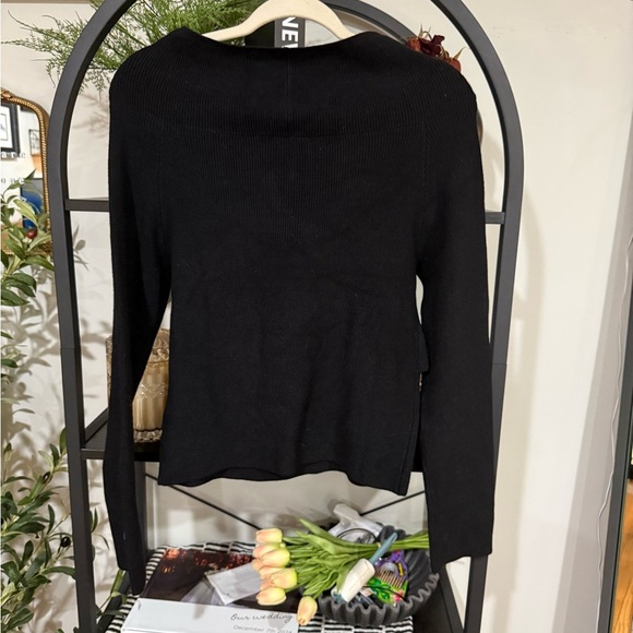 Sage the label Black Women's Sweater size large - Picture 8 of 10